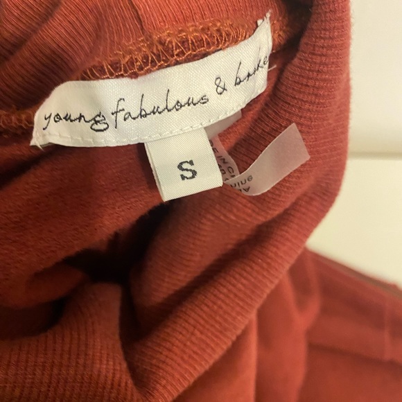 Young Fabulous & Broke Asymmetrical Turtleneck Mini Dress NEW - Picture 6 of 10